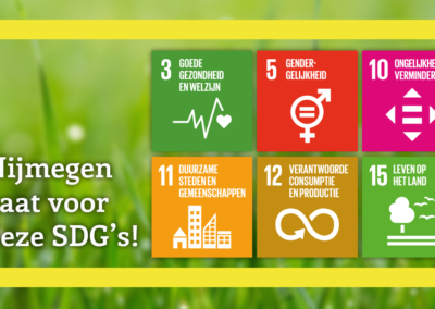 Nijmegen gaat voor deze Sustainable Development Goals